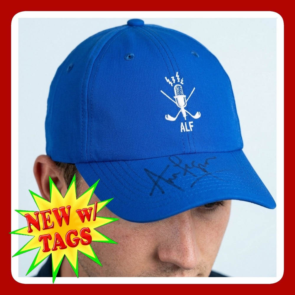 Imperial ALF Golf Performance Hat Blue OSFA NWT Embroidered Autographed Cap
